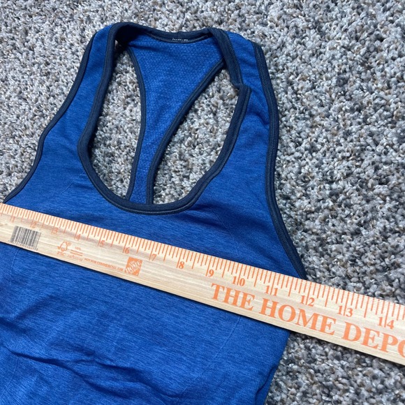 Lululemon Womens Small‎ Racerback Tank Top Blue Athletic Yoga Gym Workout - Picture 3 of 4